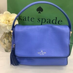Kate Spade ♠️ Vibrant Blue/purple Leather